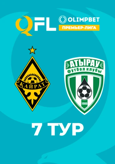 Қайрат - Атырау. 7 тур