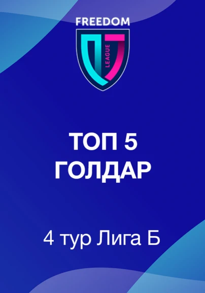Топ 5 голдар Freedom QJ Лига В. 4 тур