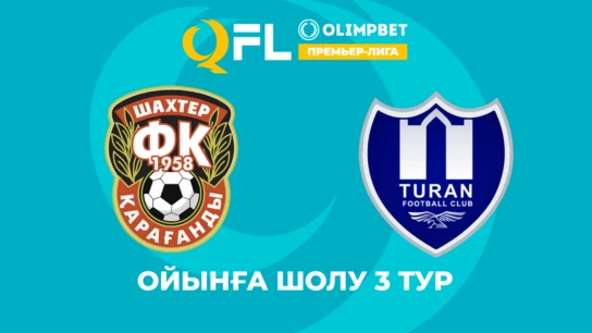 Шахтер - Тұран. Ойынға шолу. 3 тур