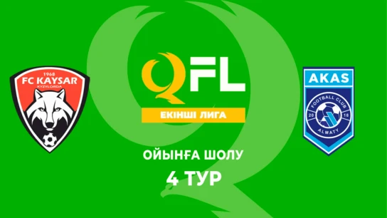 Қайсар-Шиелі - AKAS. Ойынға шолу. 4 тур