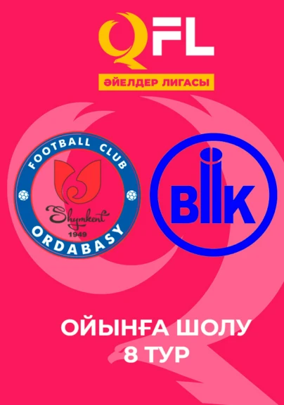 Ордабасы - БИІК-Шымкент. Ойынға шолу. 8 тур
